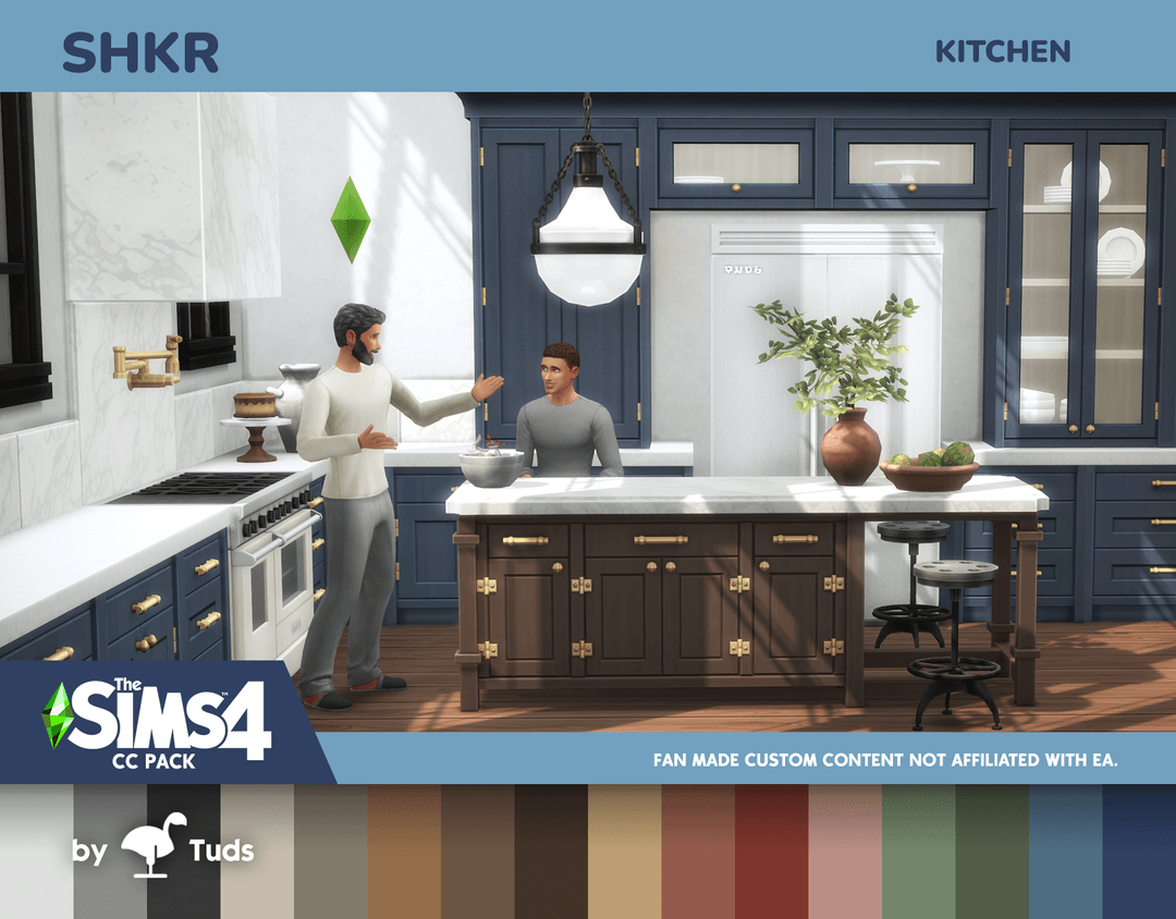 Скриншот мода Сет для кухни SHKR Kitchen